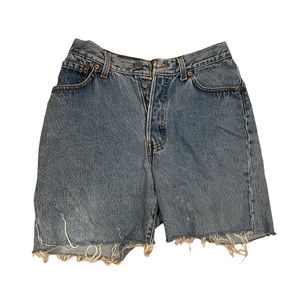 levis denim shorts